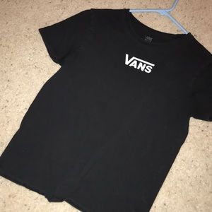 black vans shirt